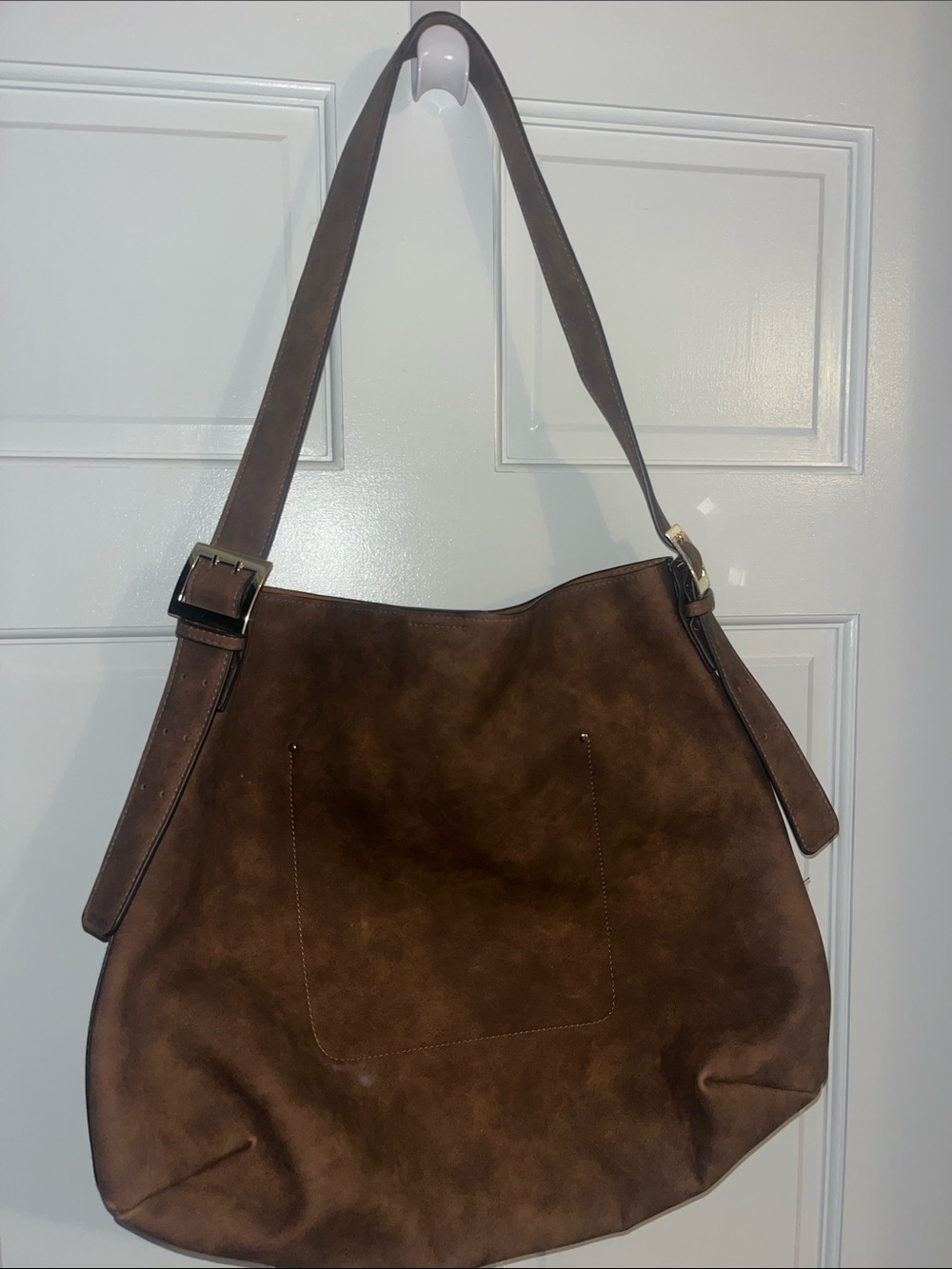 Brown Hobo Shoulder Bag